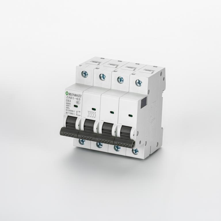 AC 회로 차단기 곡선 C 63A 4P 6kA