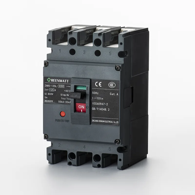 AC400V 125A 성형 케이스 회로 차단기