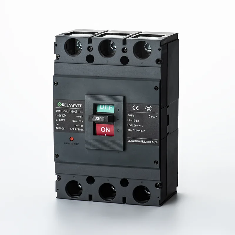 AC400V 630A 성형 케이스 회로 차단기
